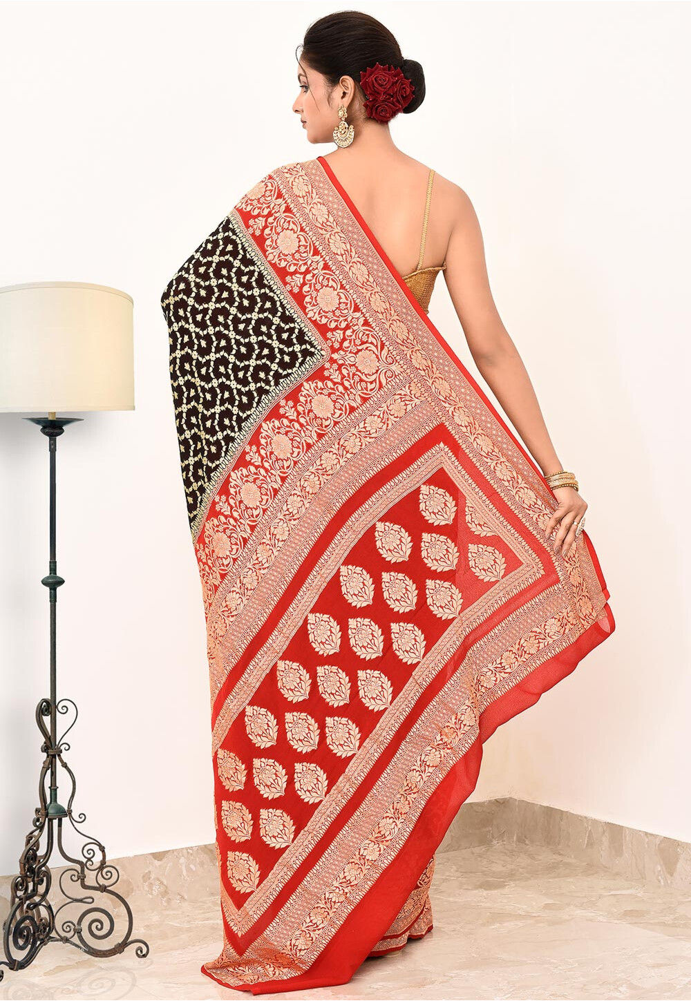 Khadi Silk Handwoven Banaras Saree