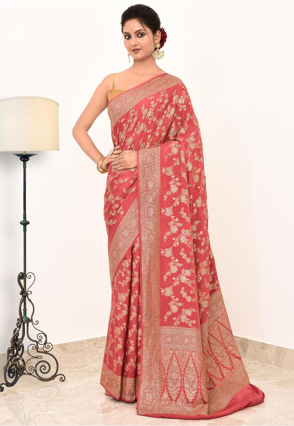 Khadi Silk Handwoven Banaras Saree