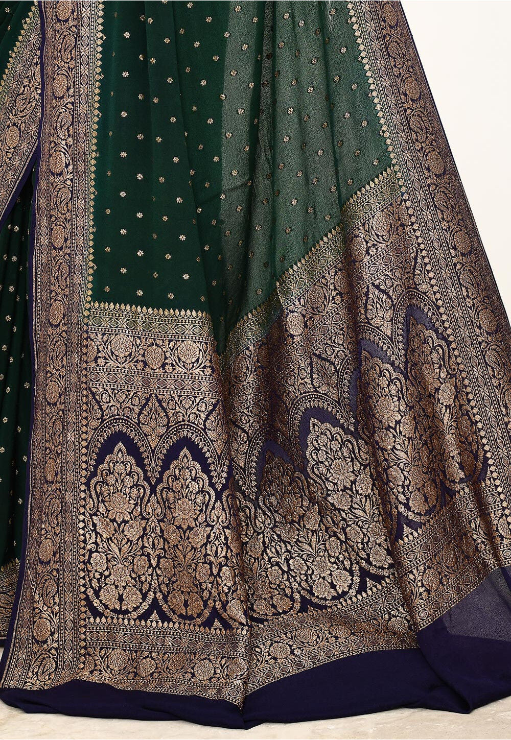 Khadi Silk Handwoven Banaras Saree