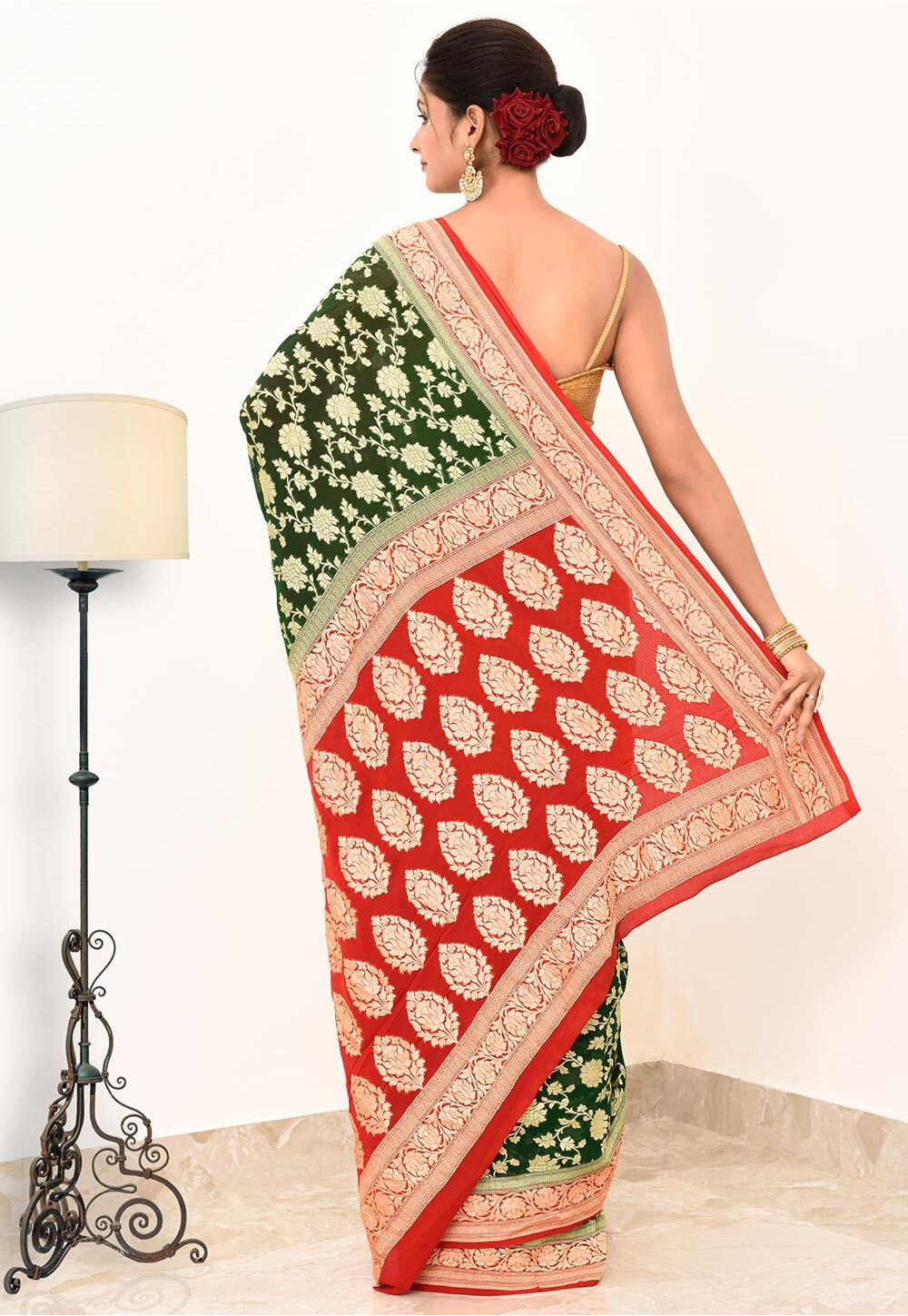 Khadi Silk Handwoven Banaras Saree