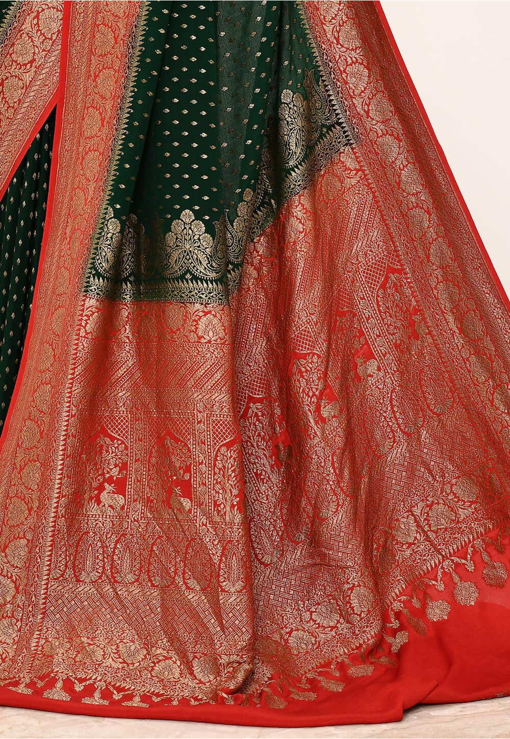 Khadi Silk Handwoven Banaras Saree
