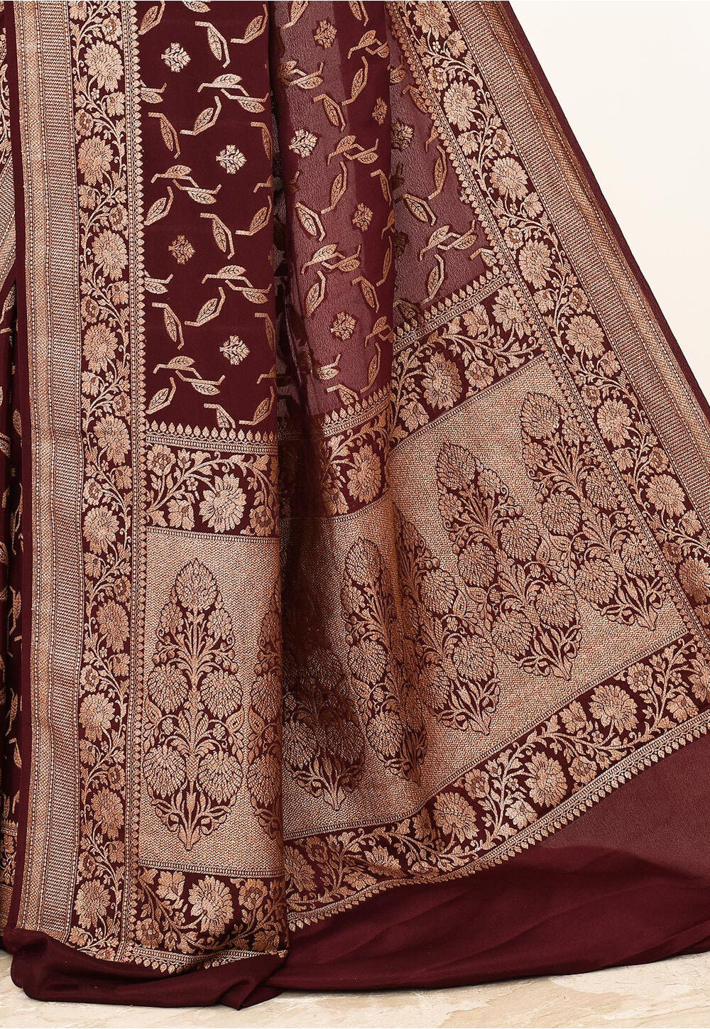 Khadi Silk Handwoven Banaras Saree