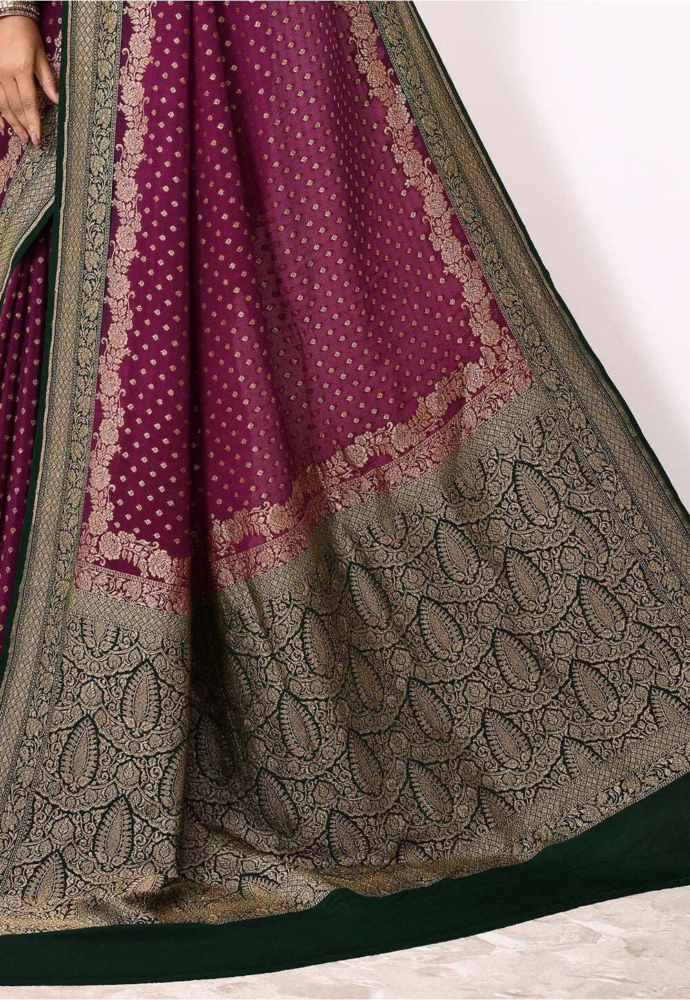 Khadi Silk Handwoven Banaras Saree