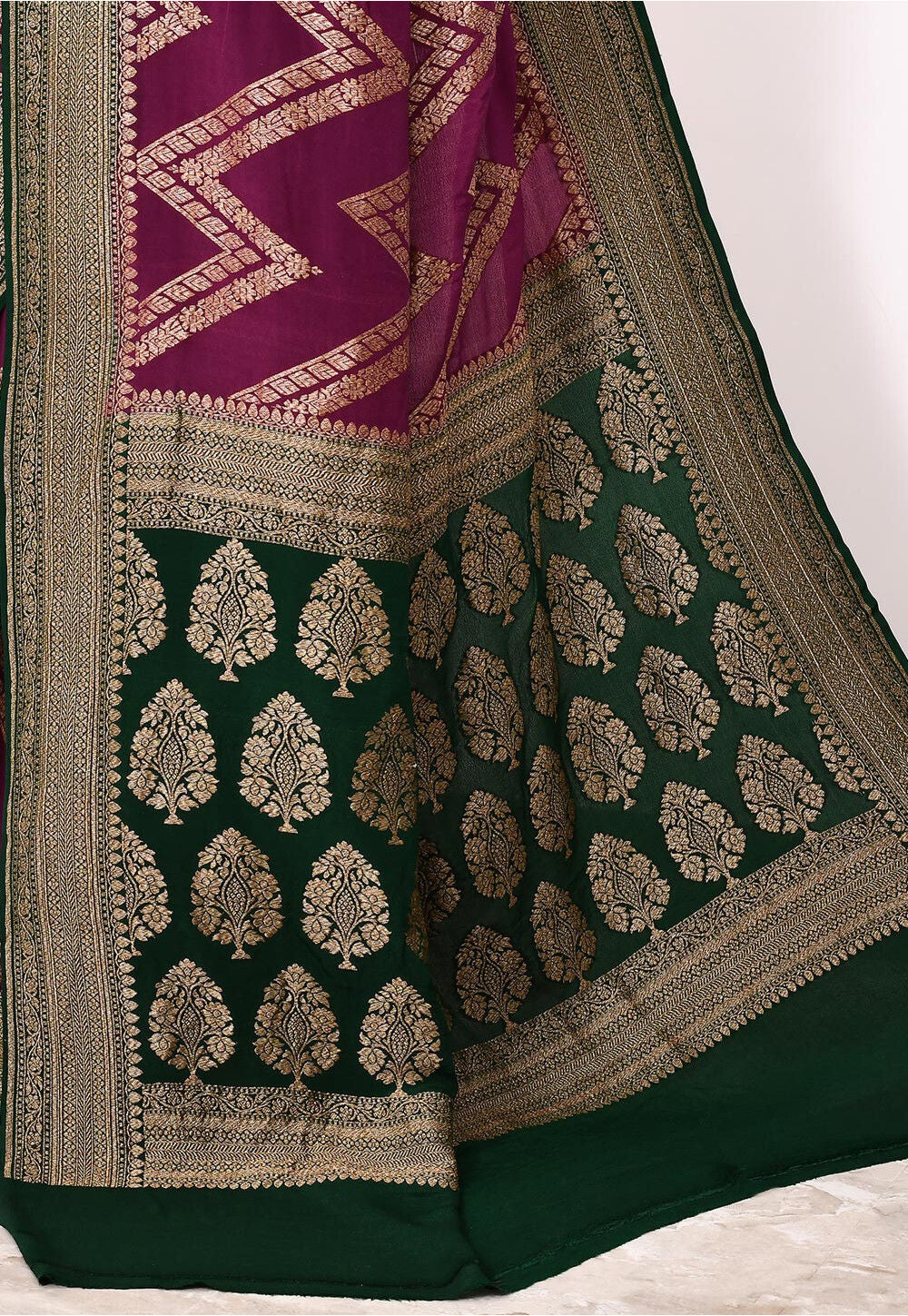 Khadi Silk Handwoven Banaras Saree