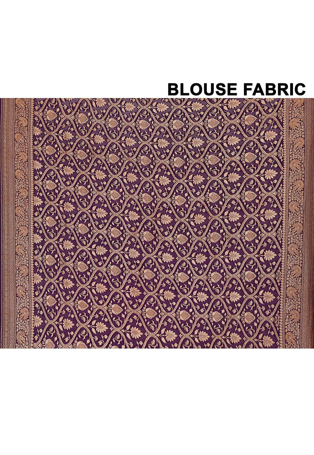 Crepe Silk Handwoven Banaras Saree