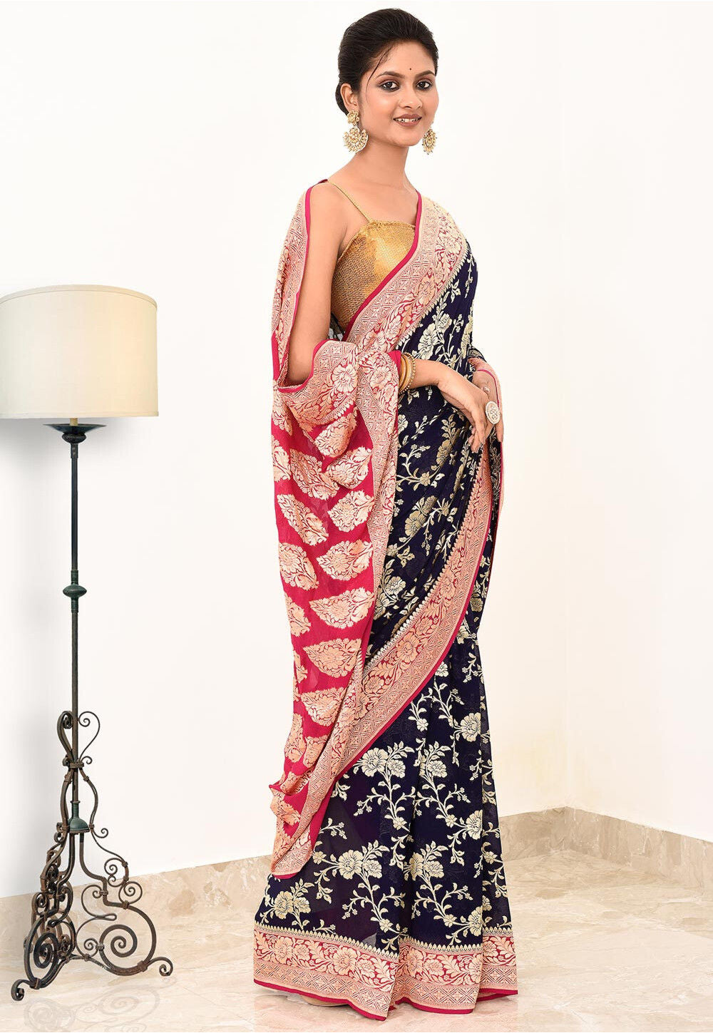 Khadi Silk Handwoven Banaras Saree