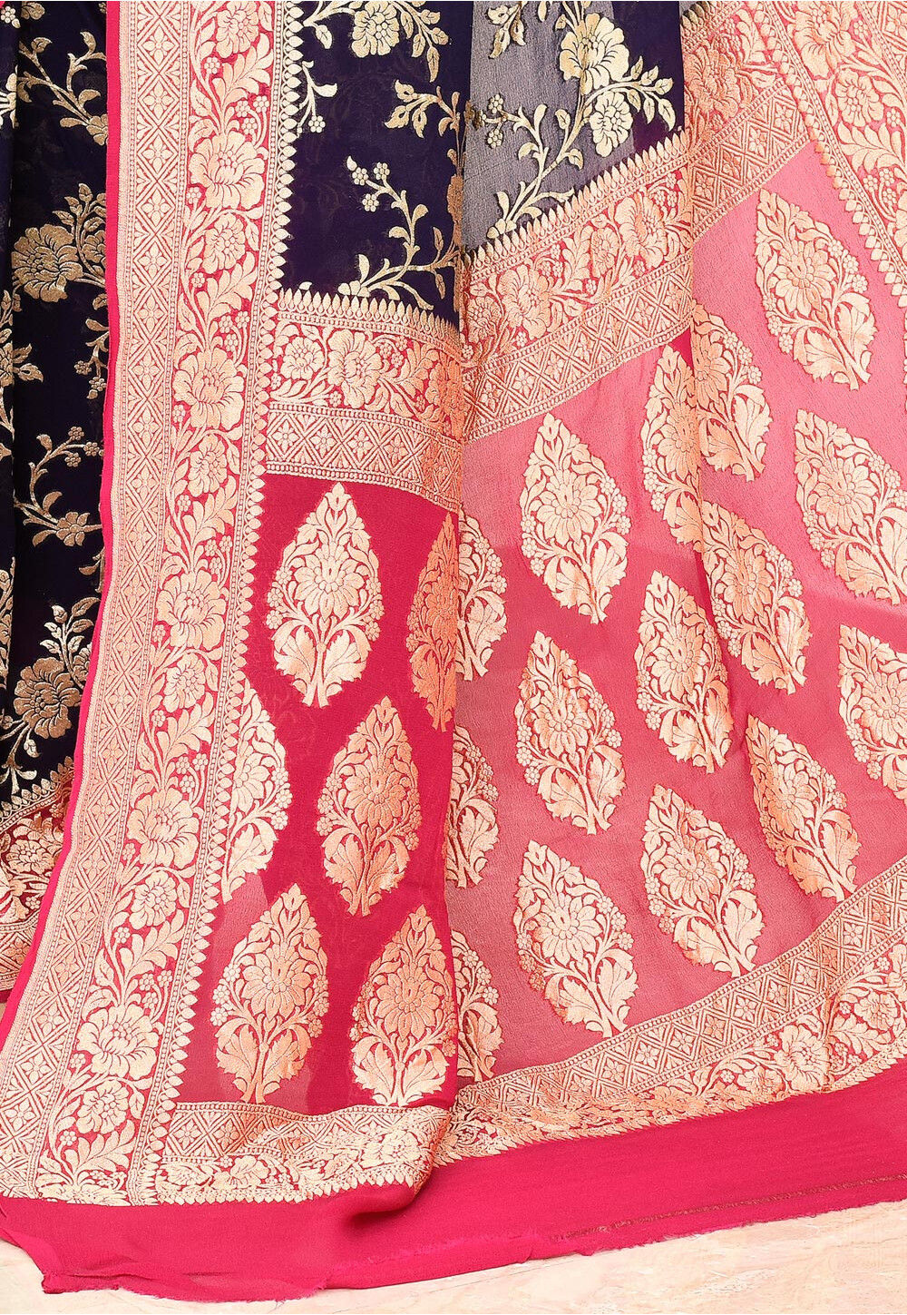 Khadi Silk Handwoven Banaras Saree