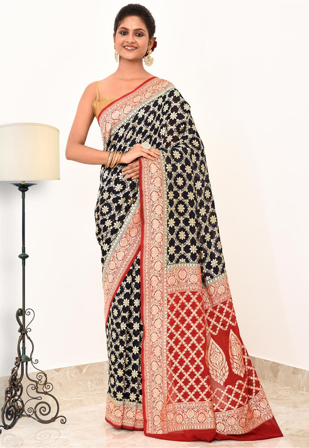 Khadi Silk Handwoven Banaras Saree