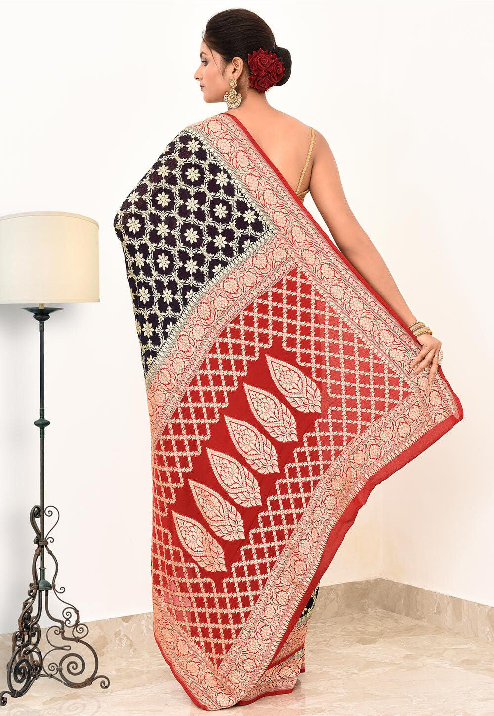 Khadi Silk Handwoven Banaras Saree