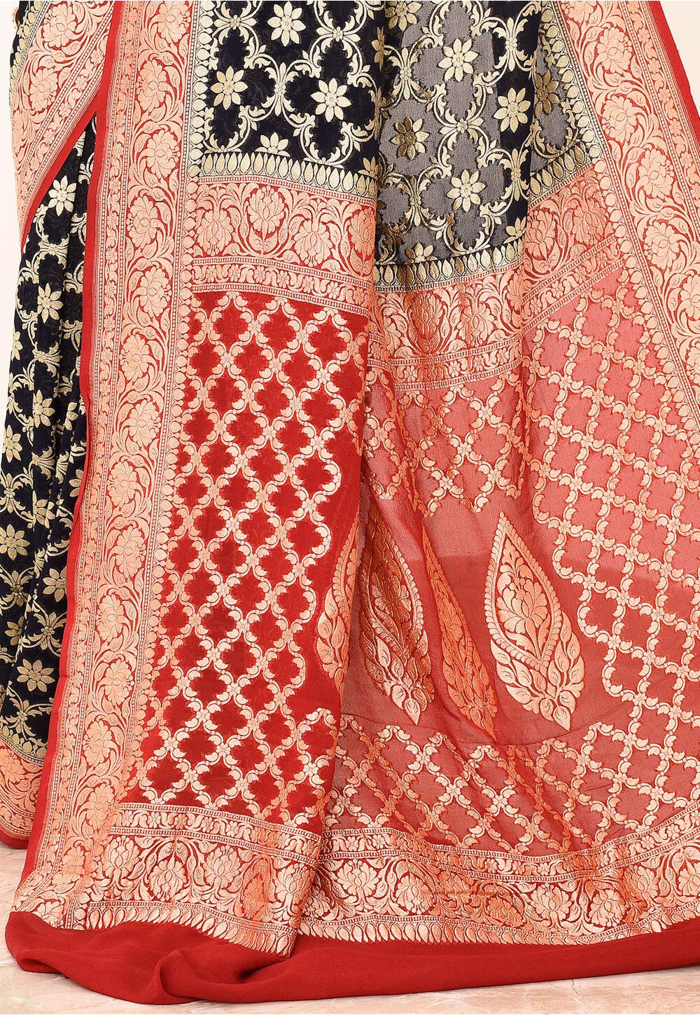 Khadi Silk Handwoven Banaras Saree