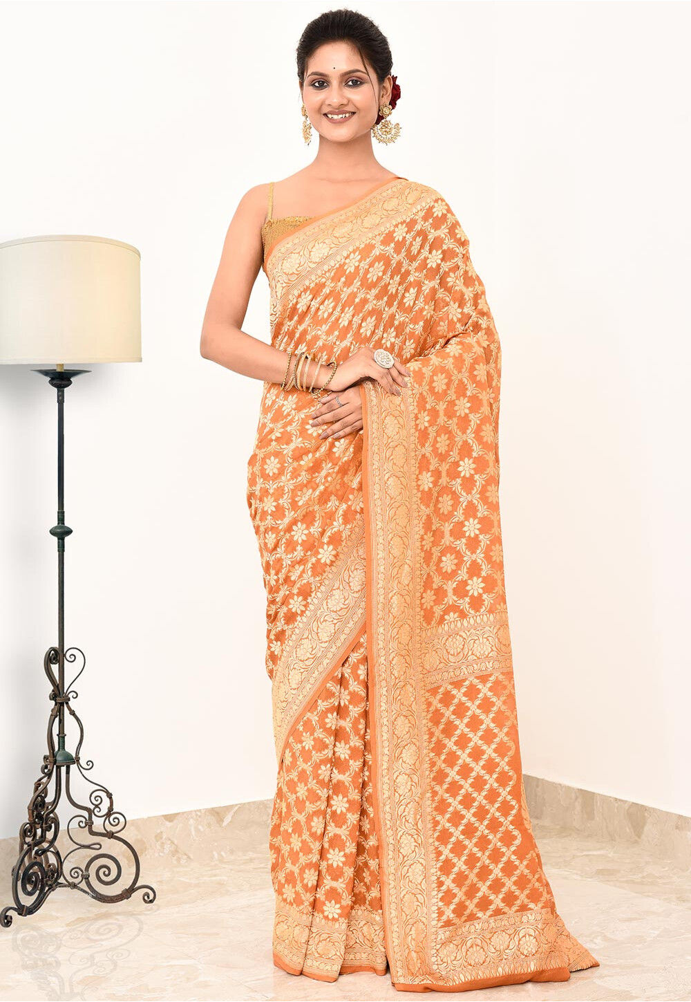 Khadi Silk Handwoven Banaras Saree
