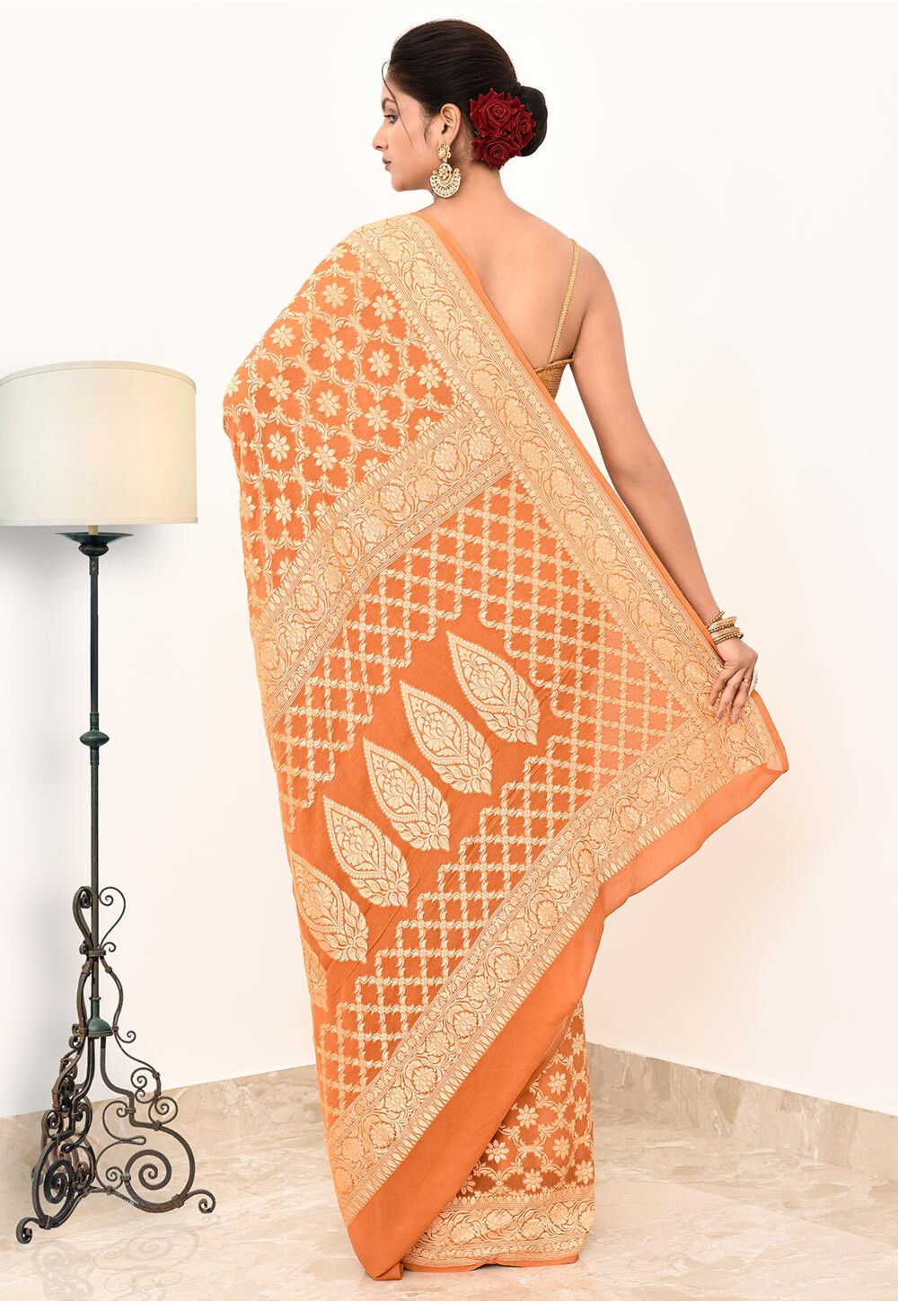 Khadi Silk Handwoven Banaras Saree