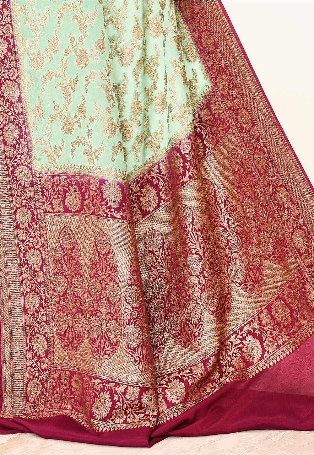Khadi Silk Handwoven Banaras Saree