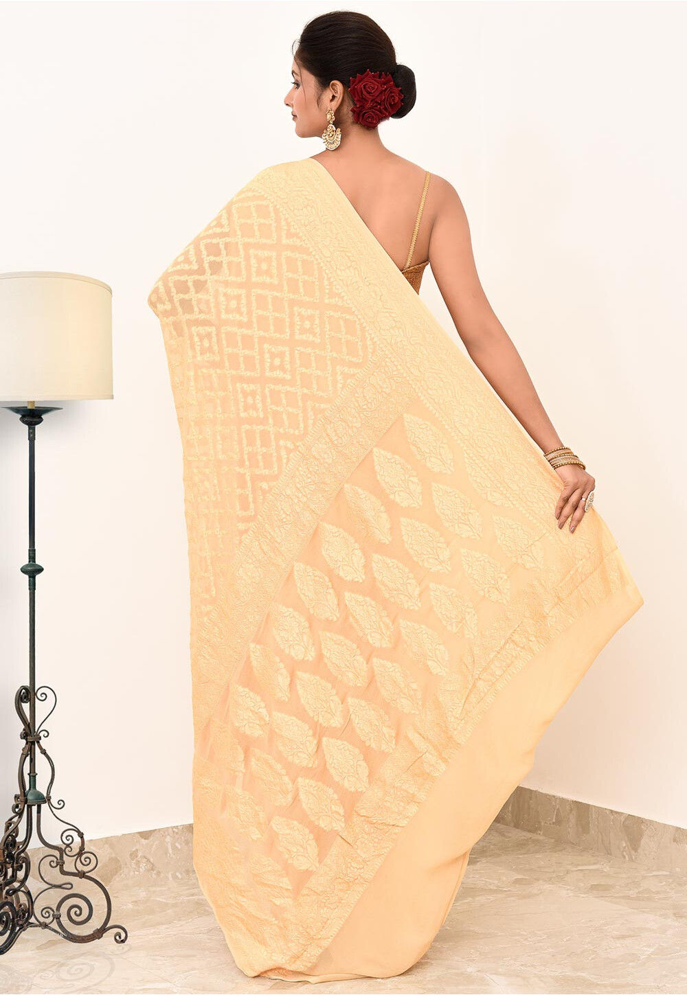 Khadi Silk Handwoven Banaras Saree