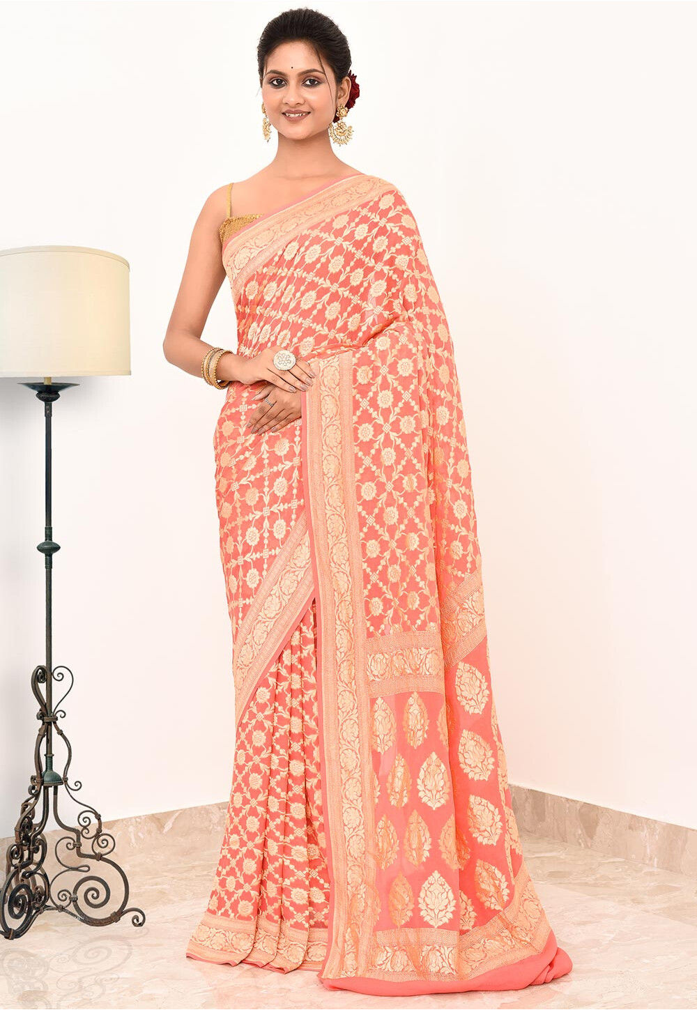 Khadi Silk Handwoven Banaras Saree