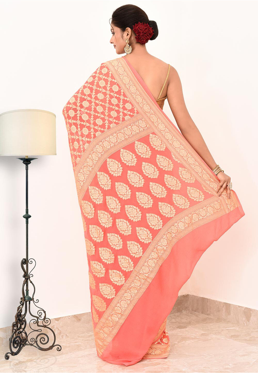 Khadi Silk Handwoven Banaras Saree