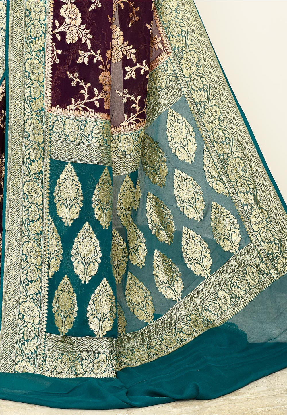 Khadi Silk Handwoven Banaras Saree