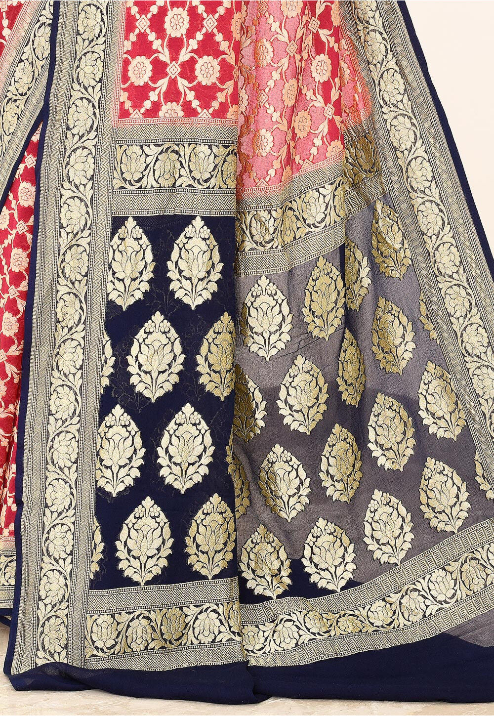 Khadi Silk Handwoven Banaras Saree