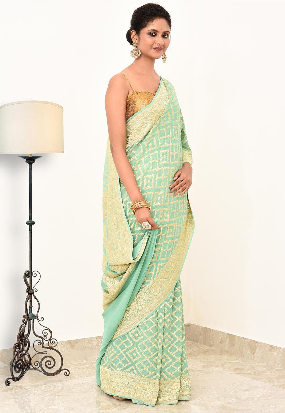 Khadi Silk Handwoven Banaras Saree