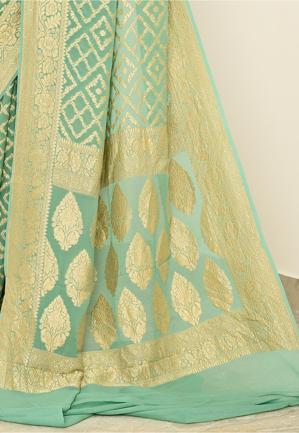 Khadi Silk Handwoven Banaras Saree