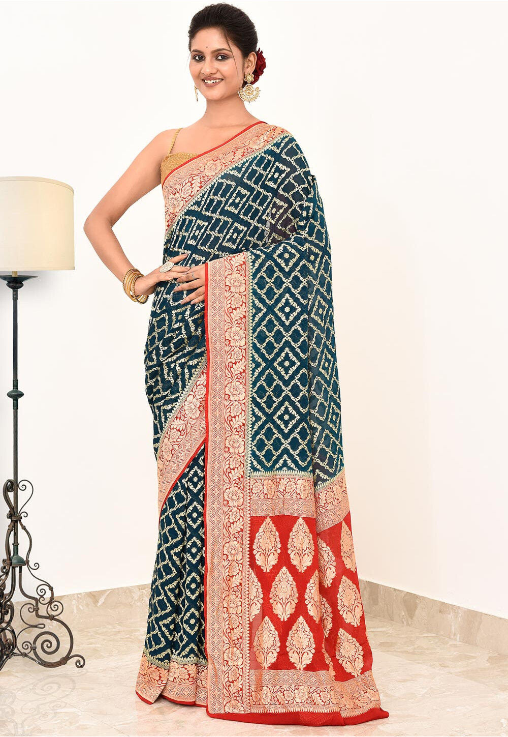 Khadi Silk Handwoven Banaras Saree