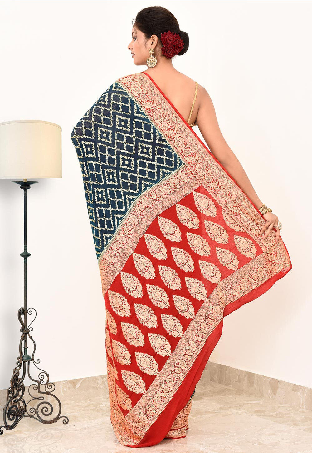 Khadi Silk Handwoven Banaras Saree