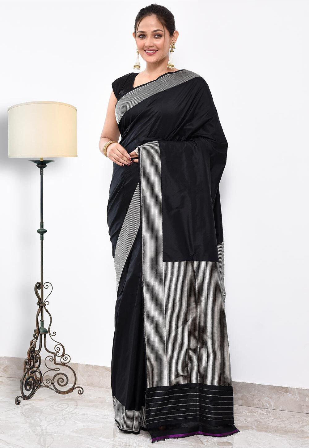 Katan Silk Handwoven Banaras Saree