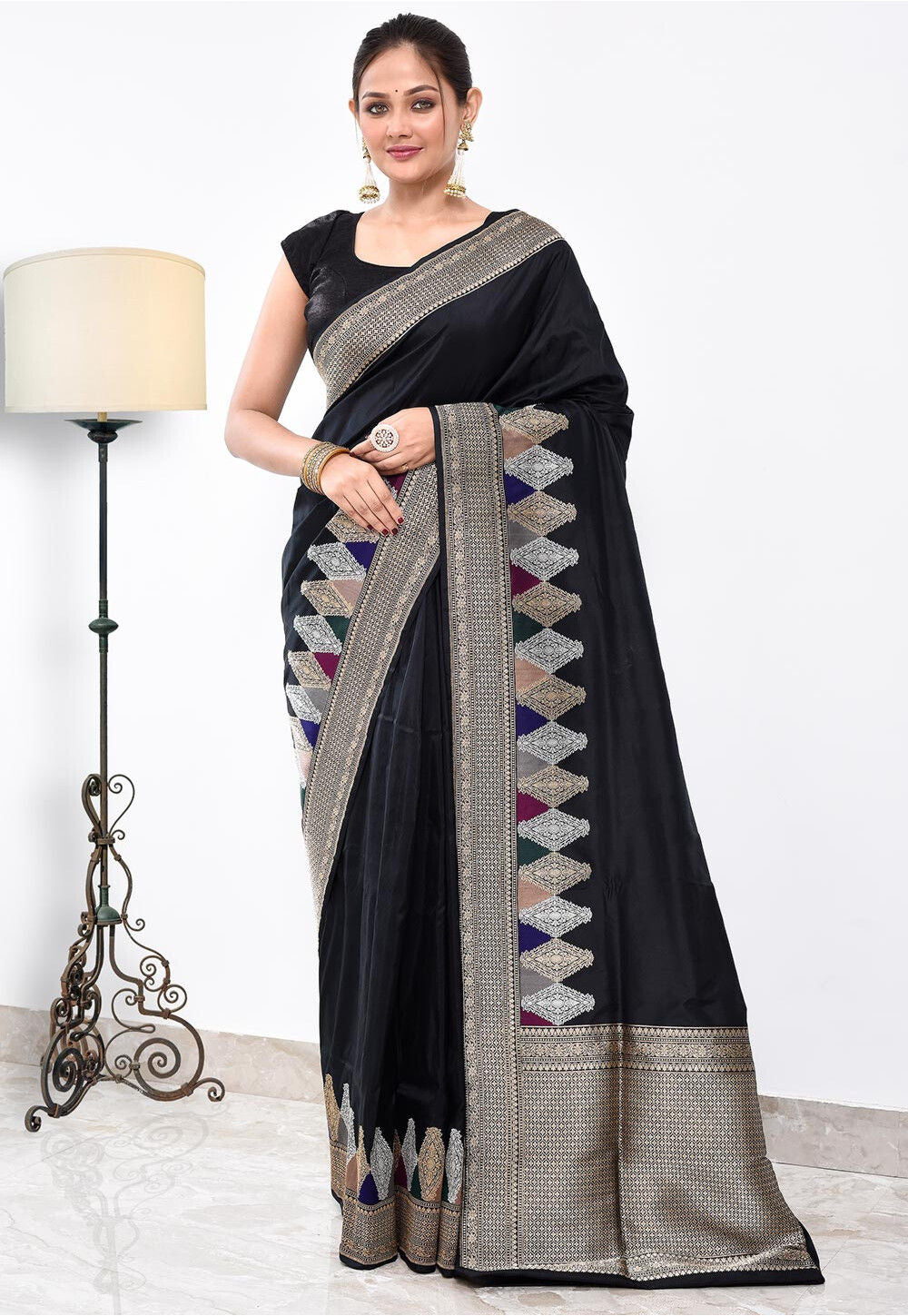 Katan Silk Handwoven Banaras Saree