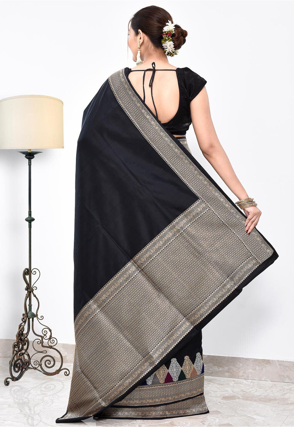 Katan Silk Handwoven Banaras Saree