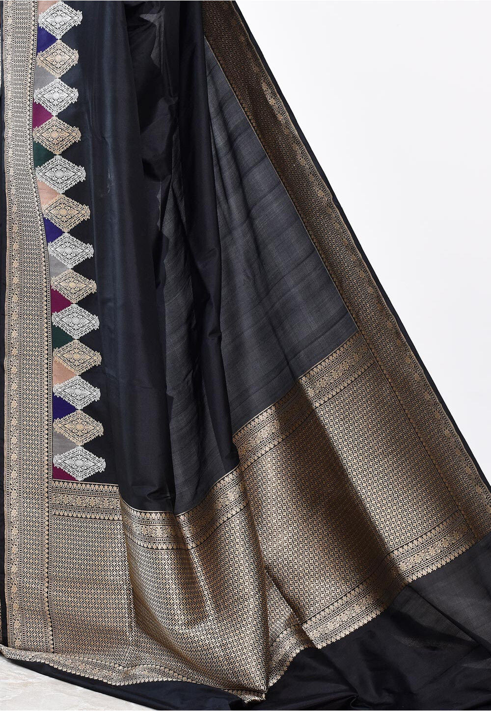 Katan Silk Handwoven Banaras Saree