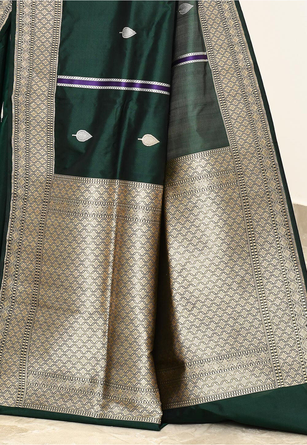 Katan Silk Handwoven Banaras Saree