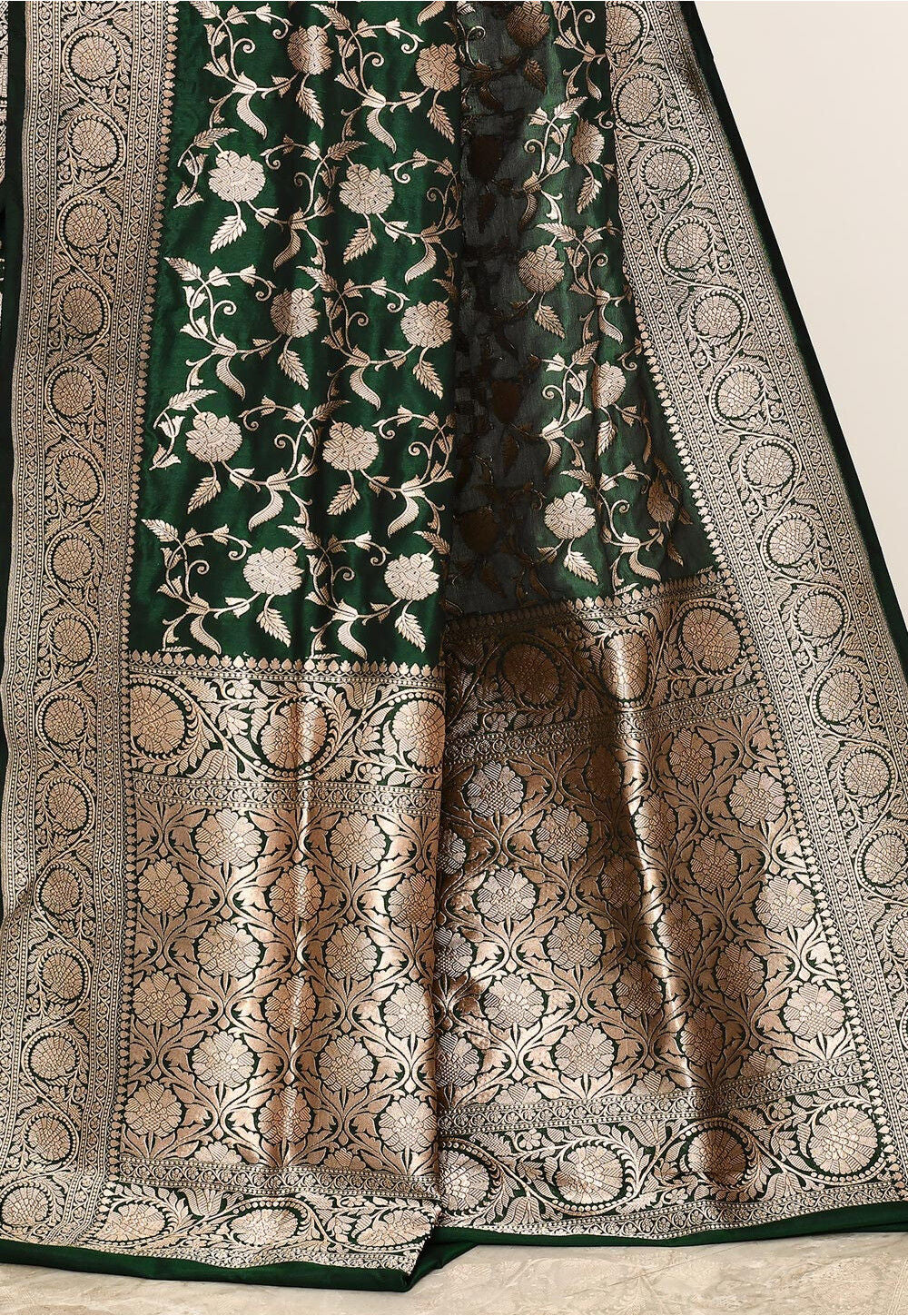 Katan Silk Handwoven Banaras Saree