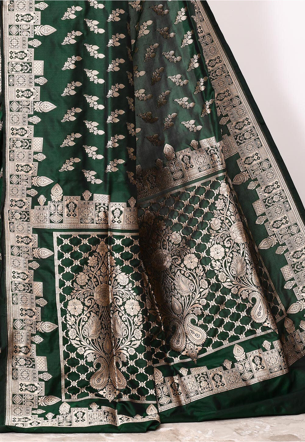 Katan Silk Handwoven Banaras Saree