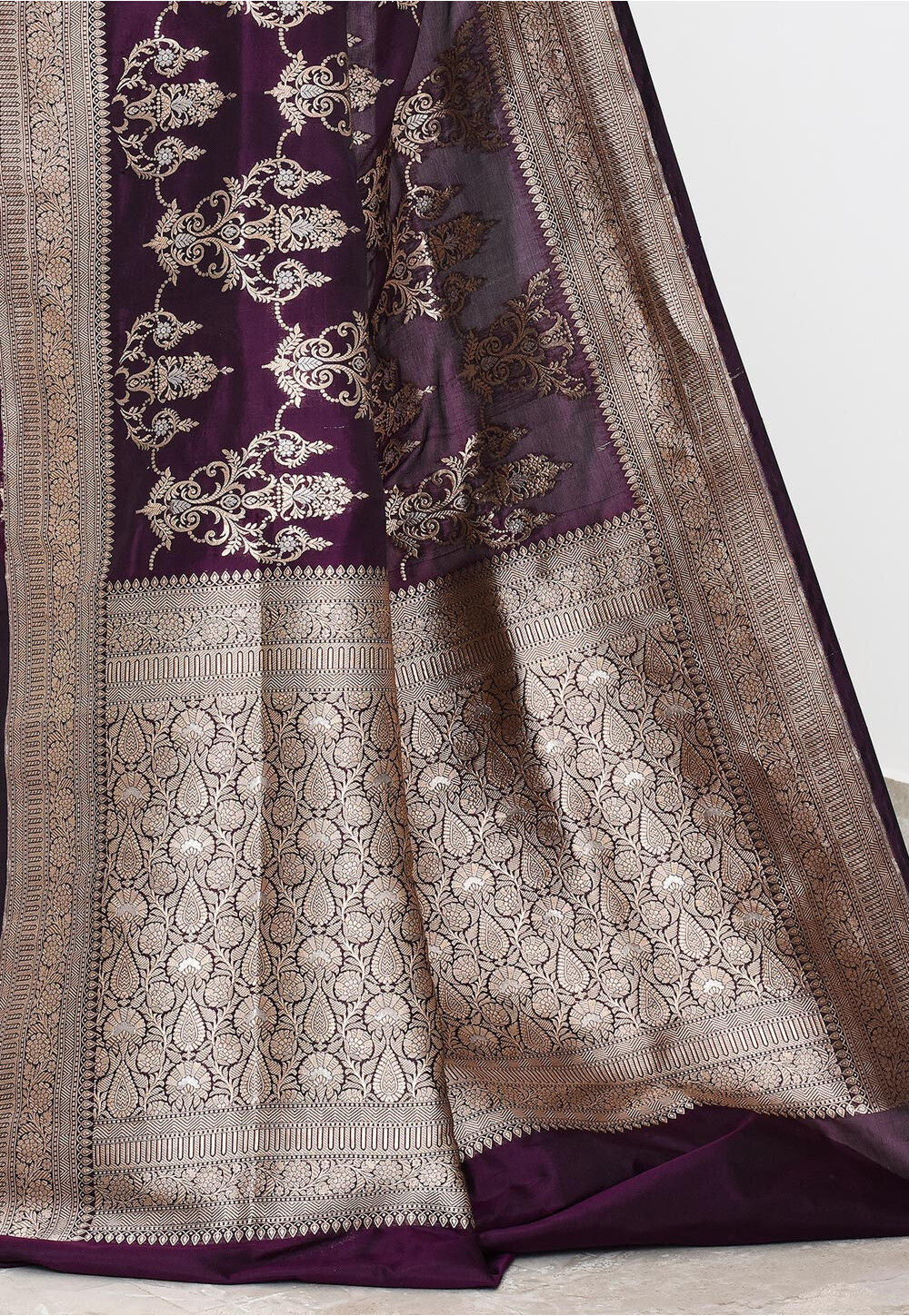 Katan Silk Handwoven Banaras Saree