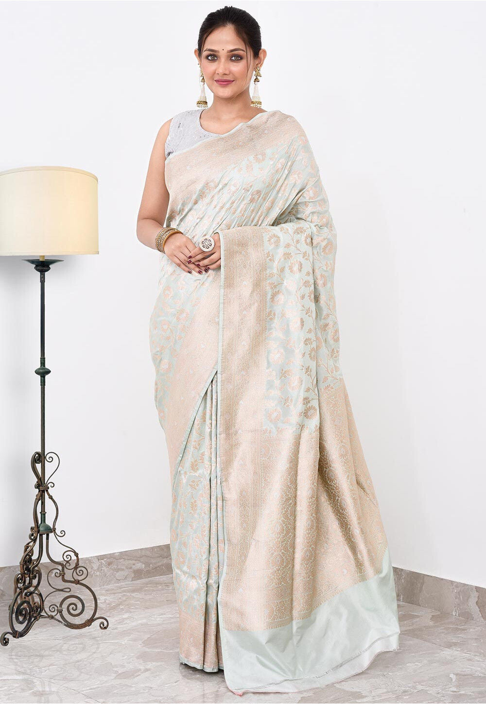 Katan Silk Handwoven Banaras Saree
