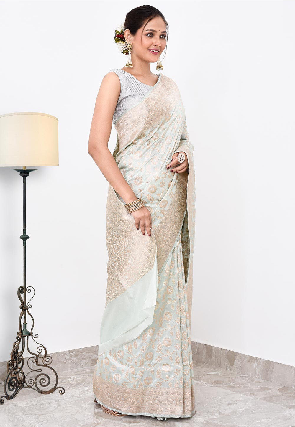 Katan Silk Handwoven Banaras Saree