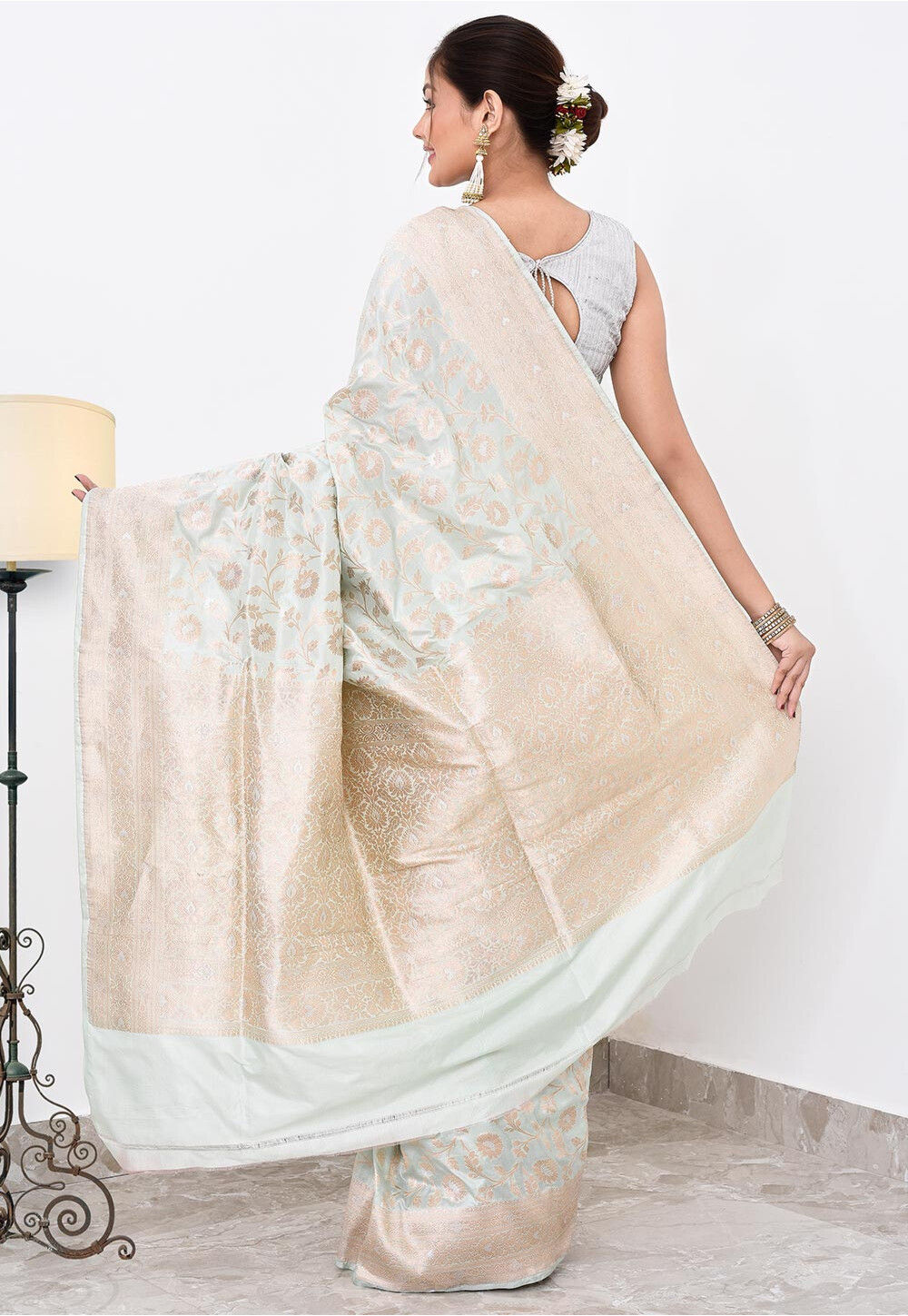 Katan Silk Handwoven Banaras Saree