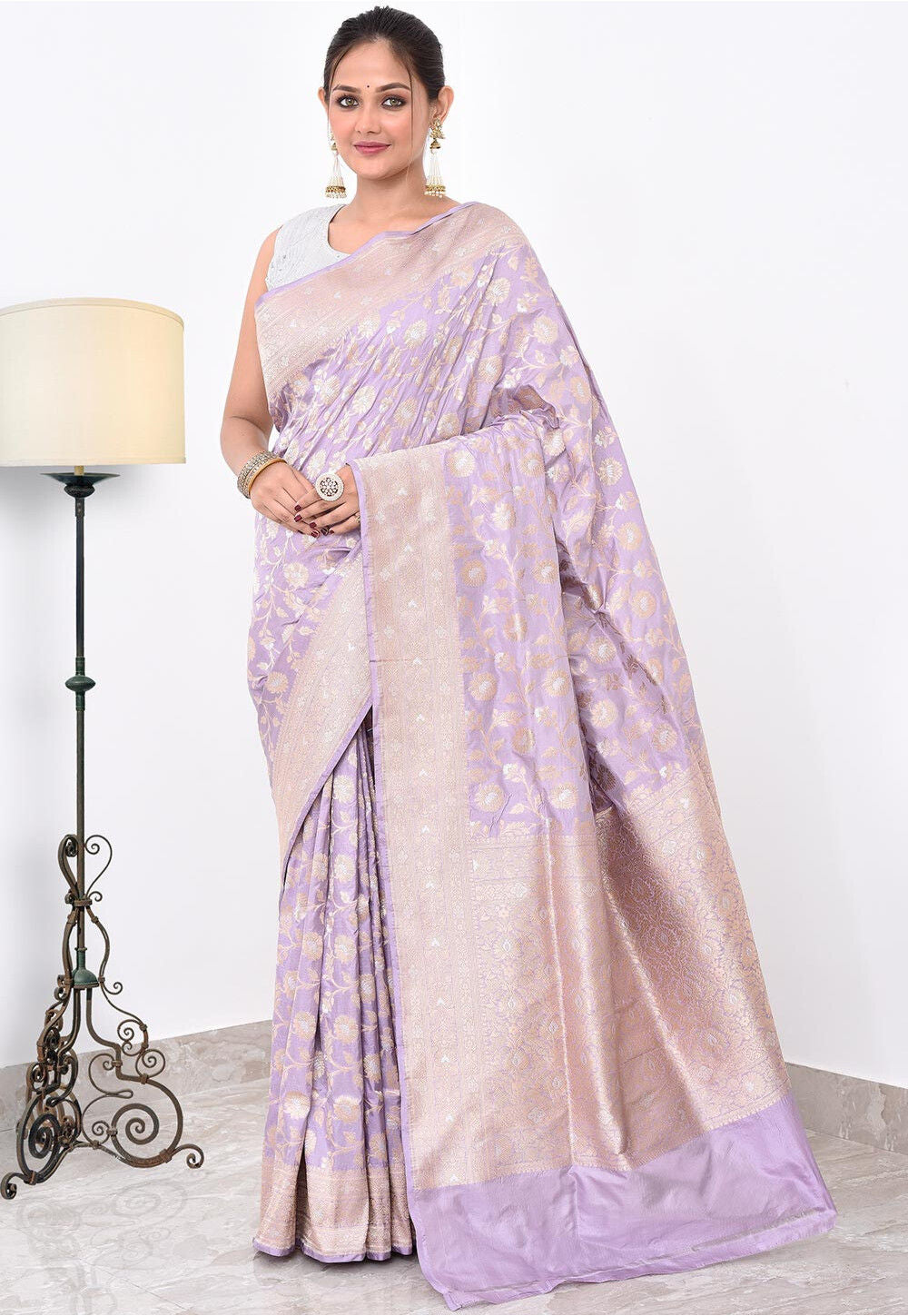 Katan Silk Handwoven Banaras Saree