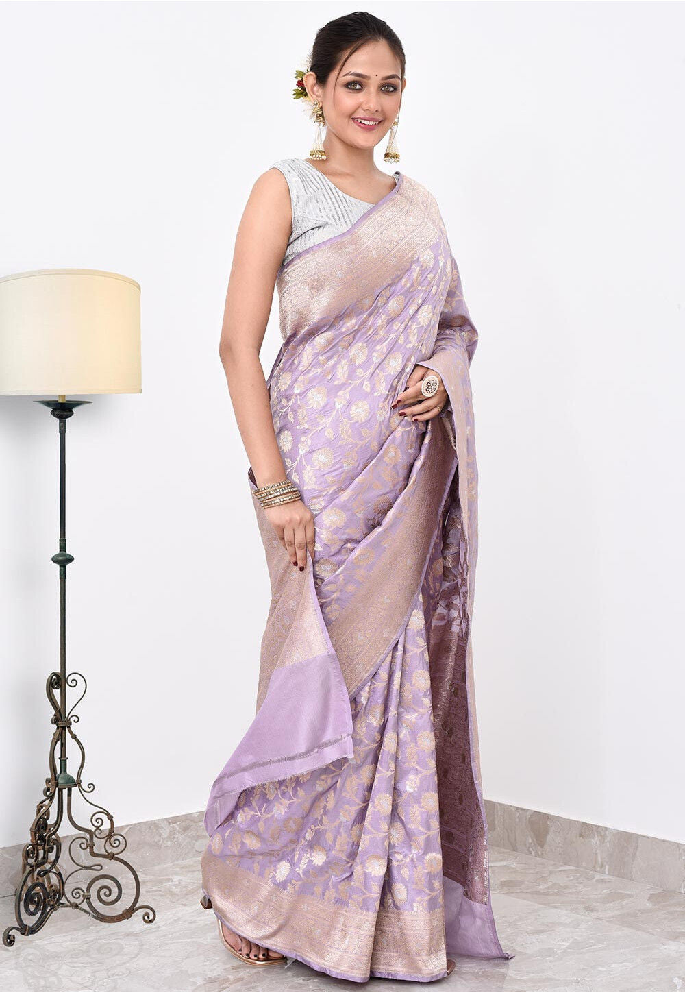 Katan Silk Handwoven Banaras Saree