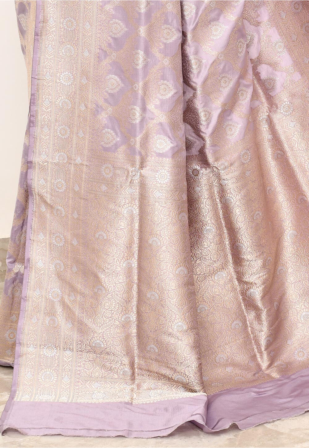 Katan Silk Handwoven Banaras Saree