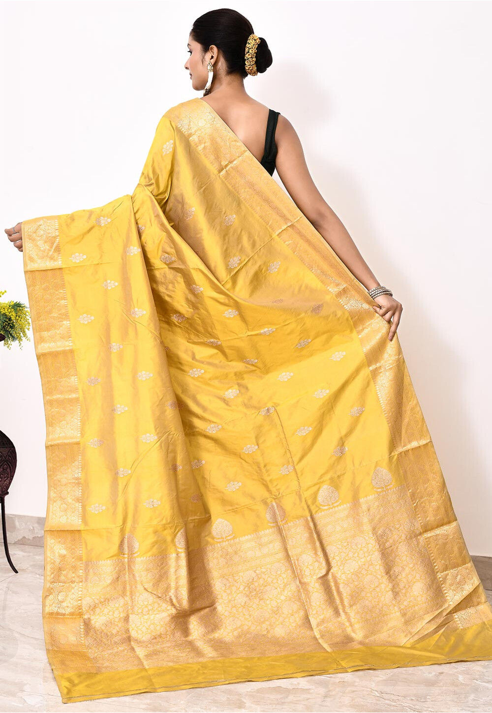Katan Silk Handwoven Banaras Saree
