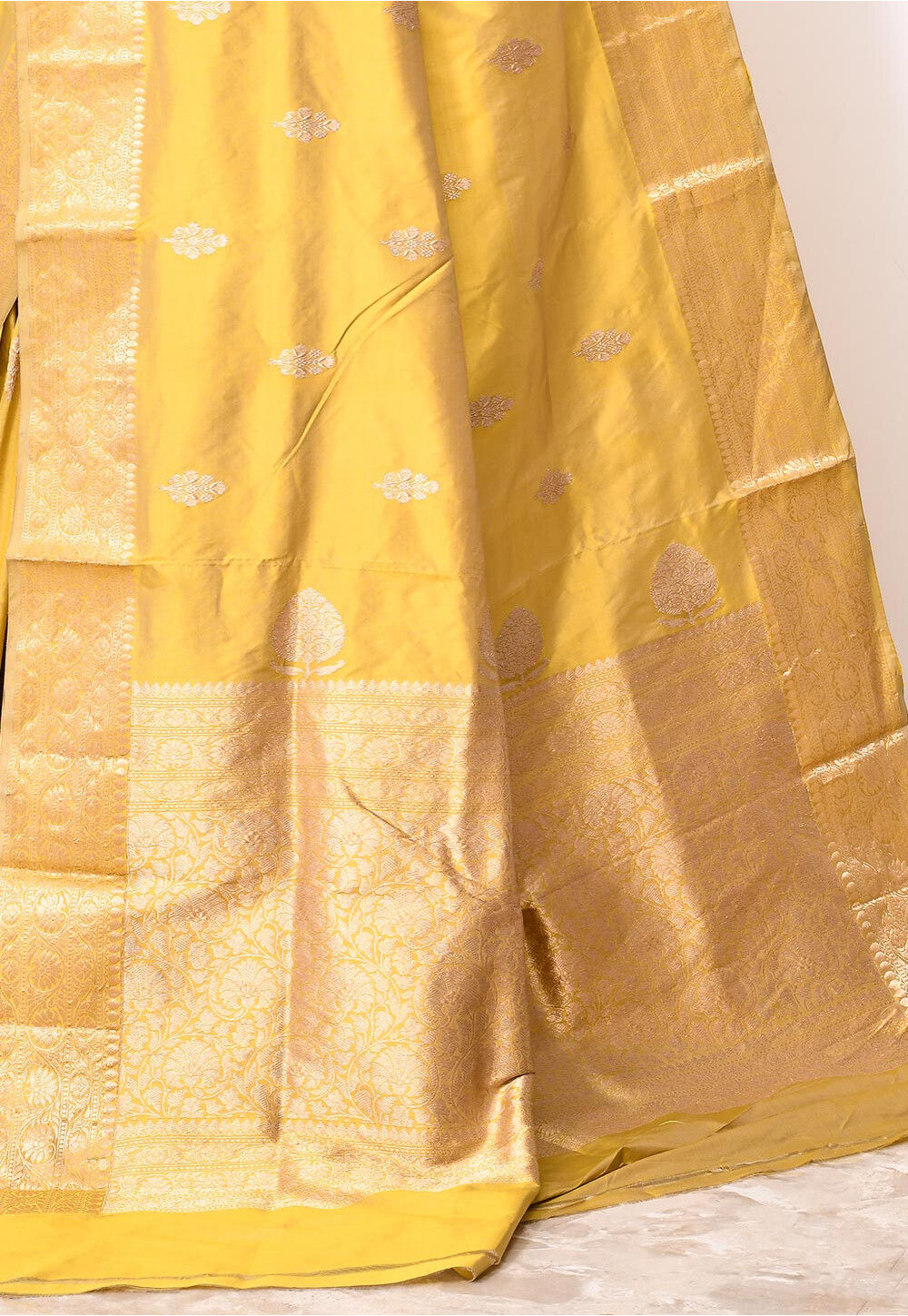 Katan Silk Handwoven Banaras Saree
