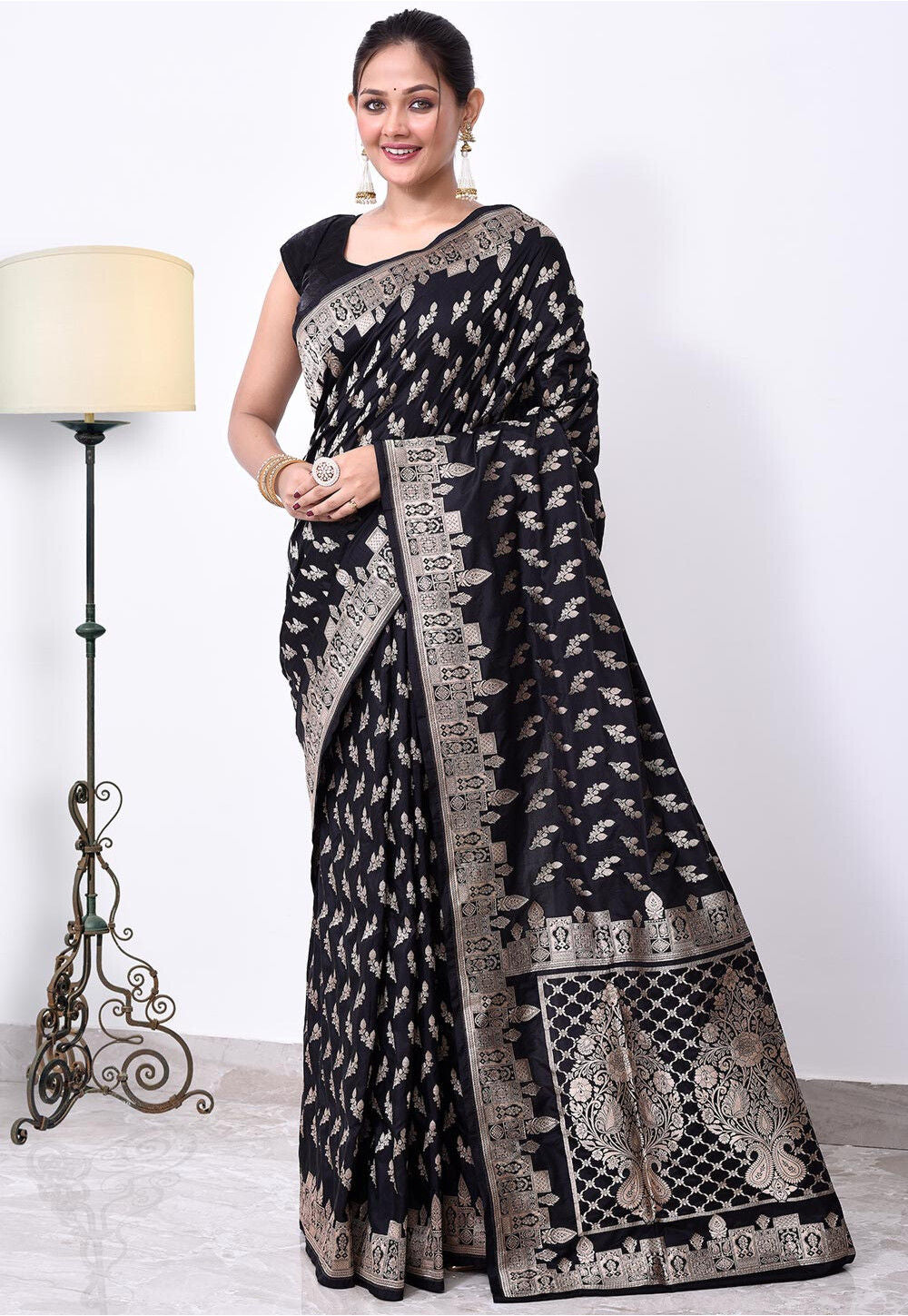 Katan Silk Handwoven Banaras Saree