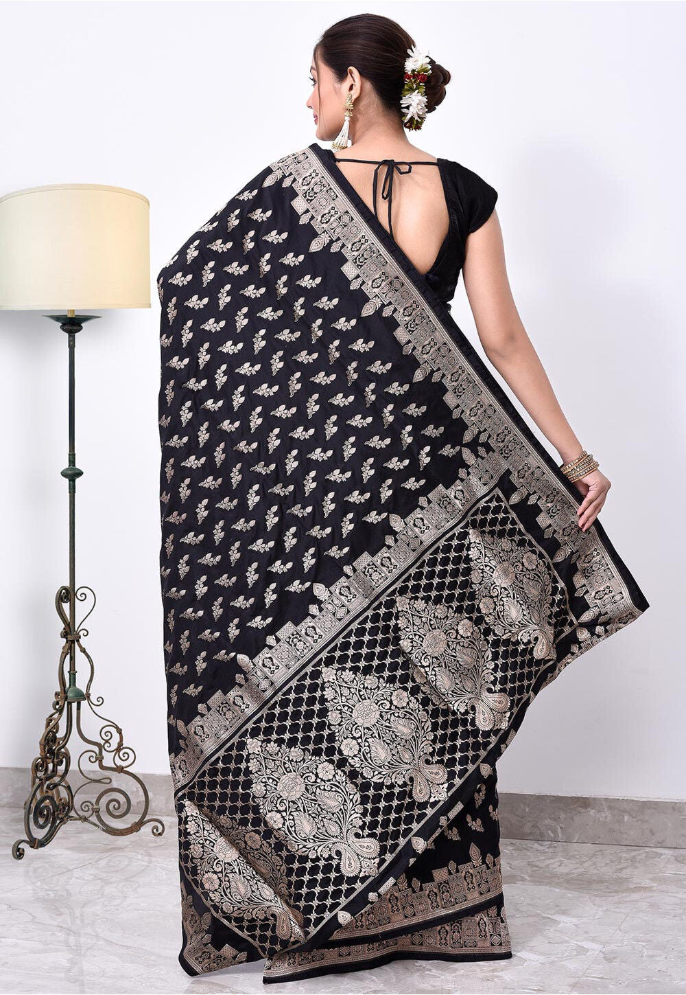 Katan Silk Handwoven Banaras Saree