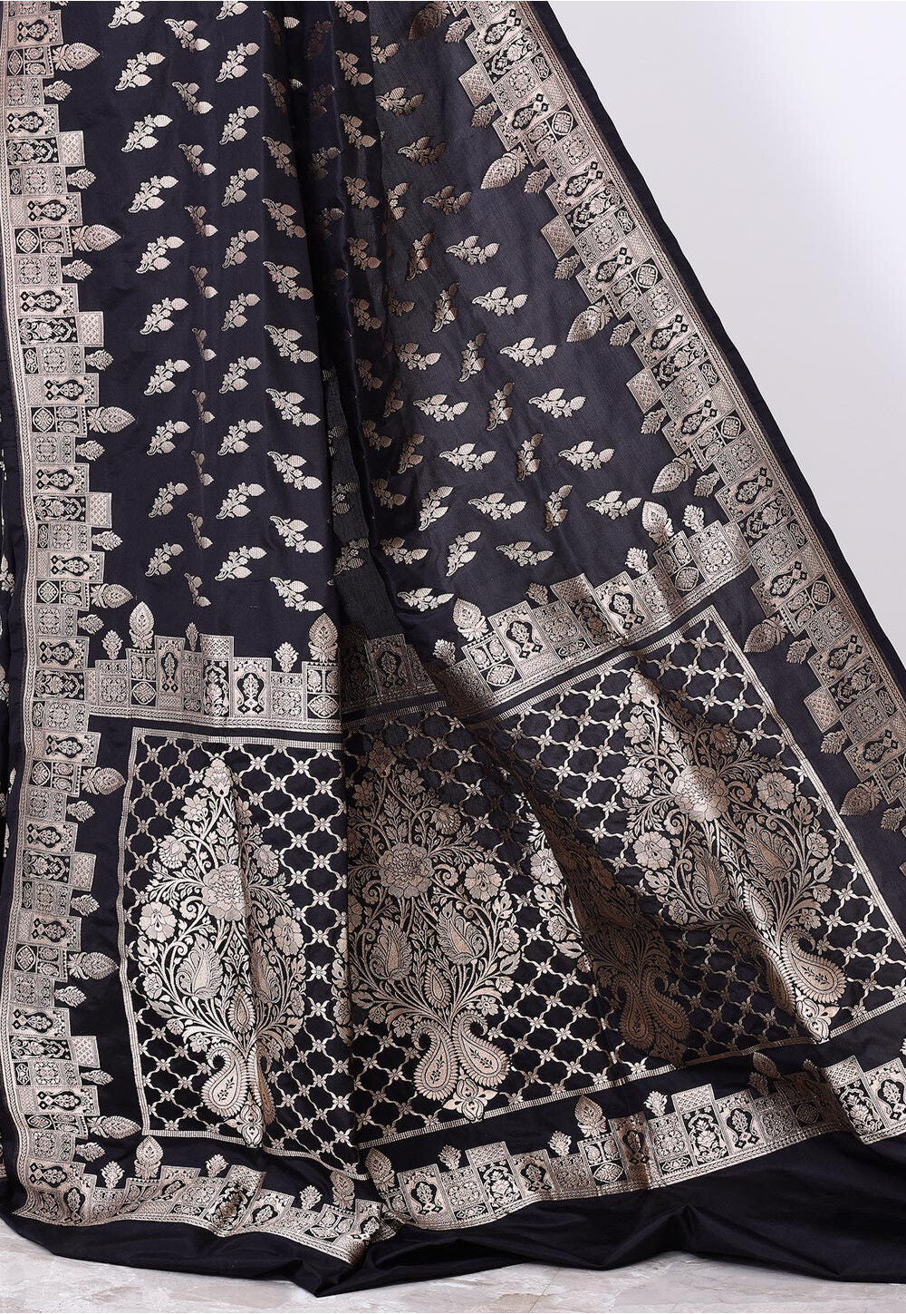 Katan Silk Handwoven Banaras Saree