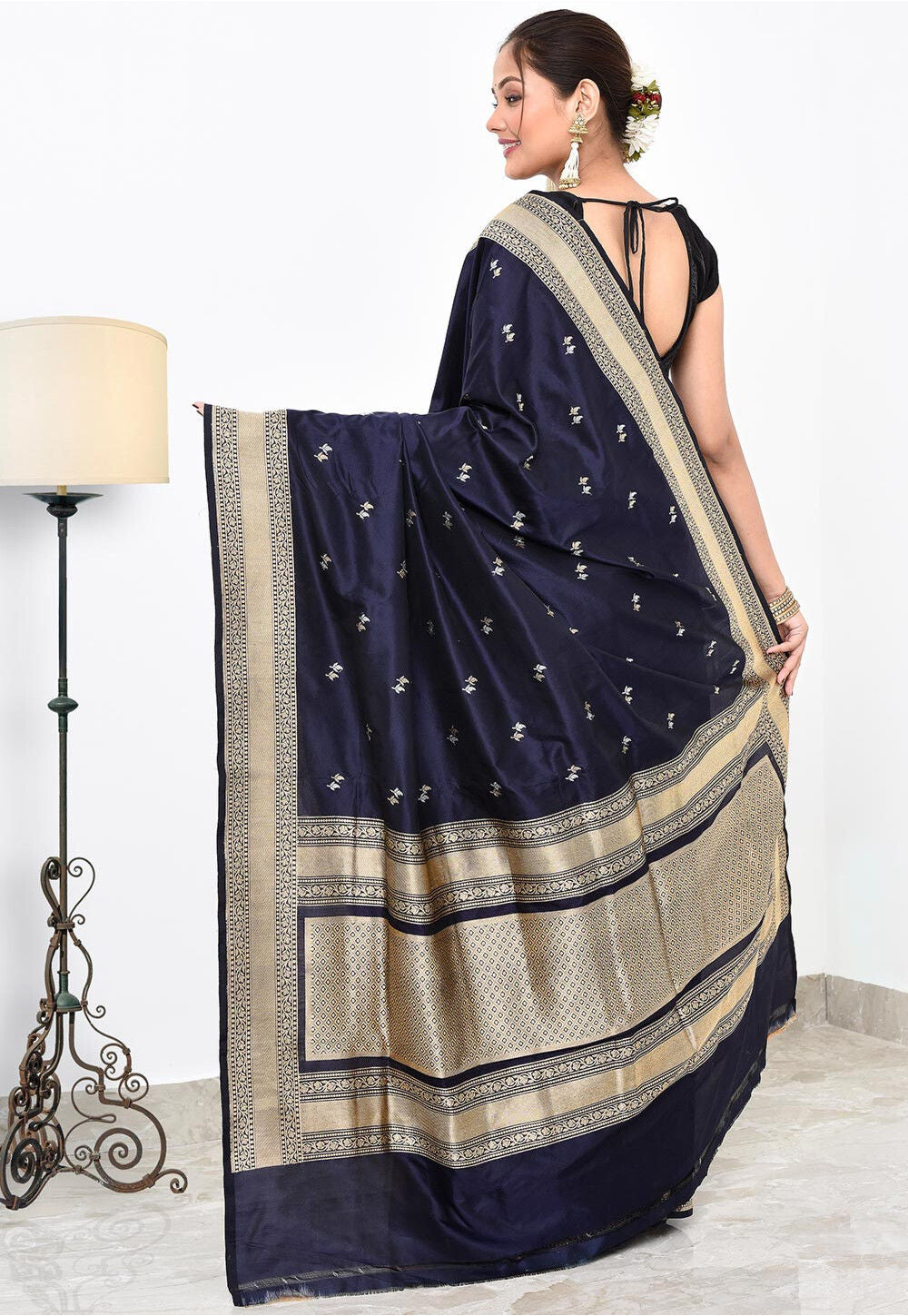 Katan Silk Handwoven Banaras Saree
