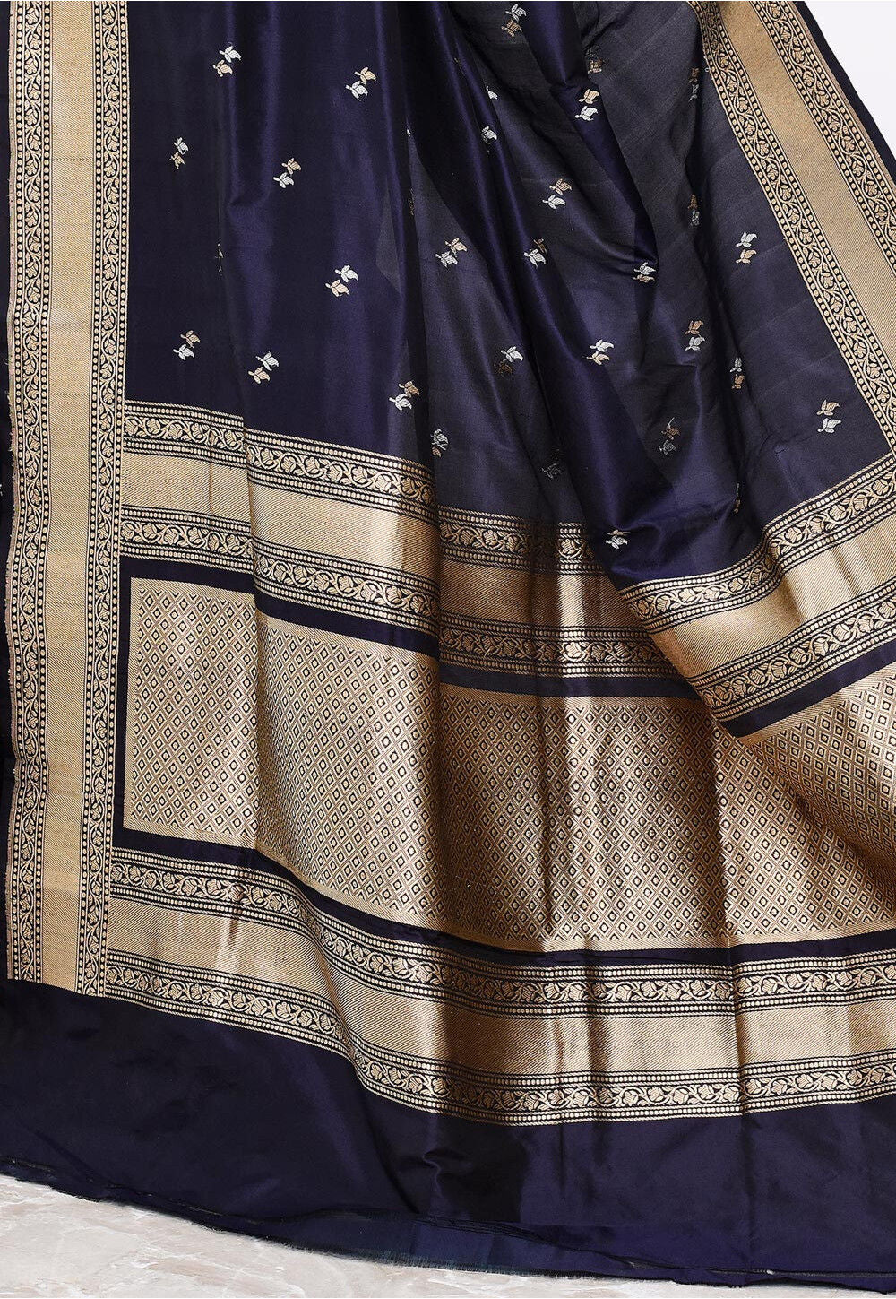 Katan Silk Handwoven Banaras Saree