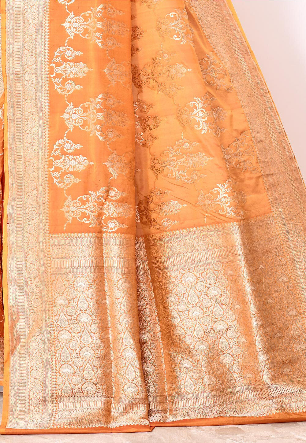Katan Silk Handwoven Banaras Saree