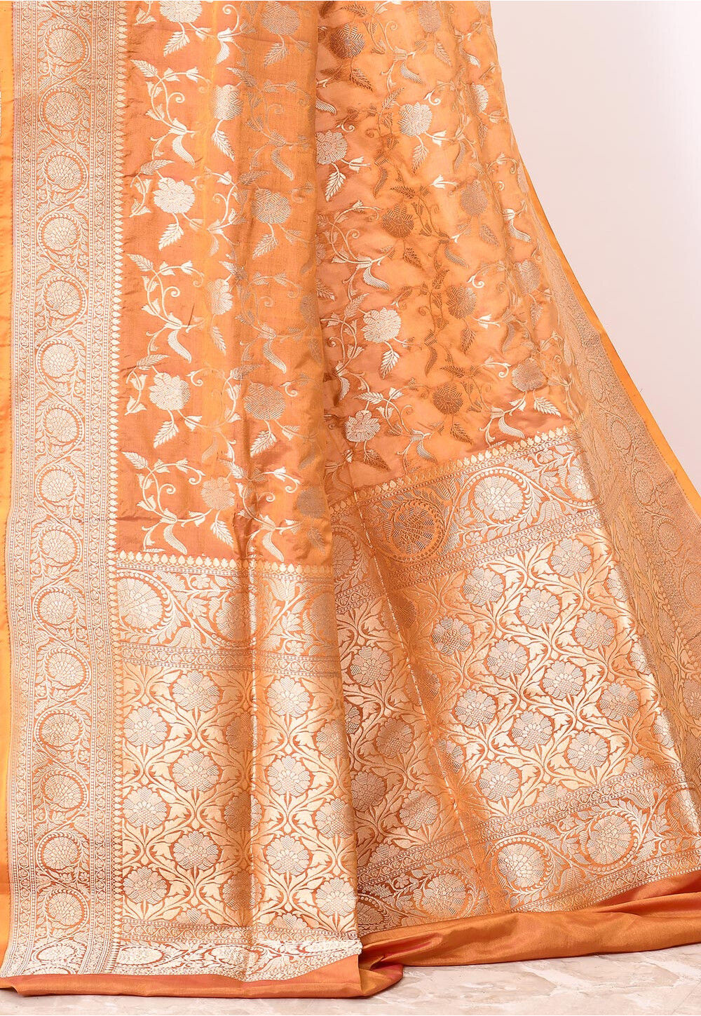 Katan Silk Handwoven Banaras Saree