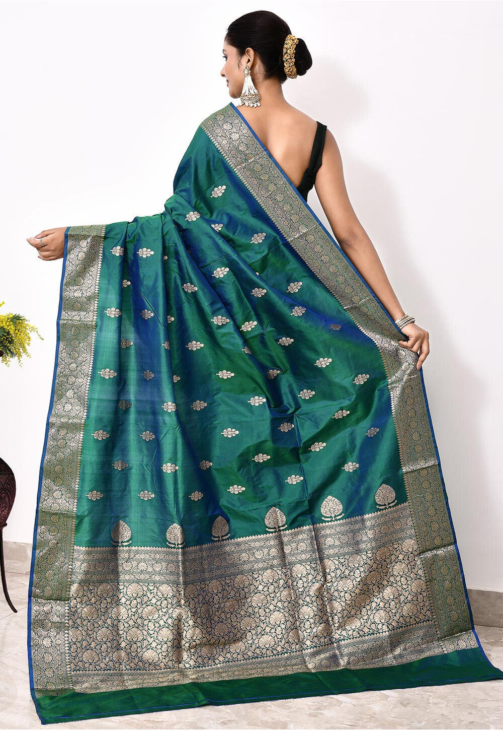Katan Silk Handwoven Banaras Saree